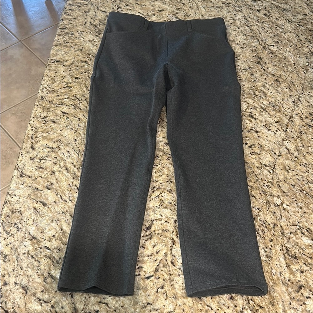 Quince Charcoal Cropped Trousers